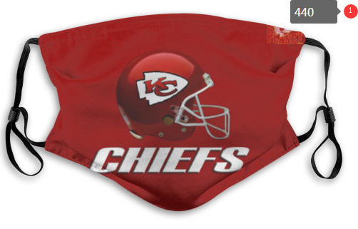 NFL Kansas City Chiefs #11 Dust mask with filter